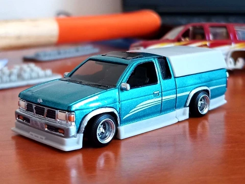 Matchbox Kit carrozzeria Nissan D21 Hardbody 1-64 Modello di stampa 3D