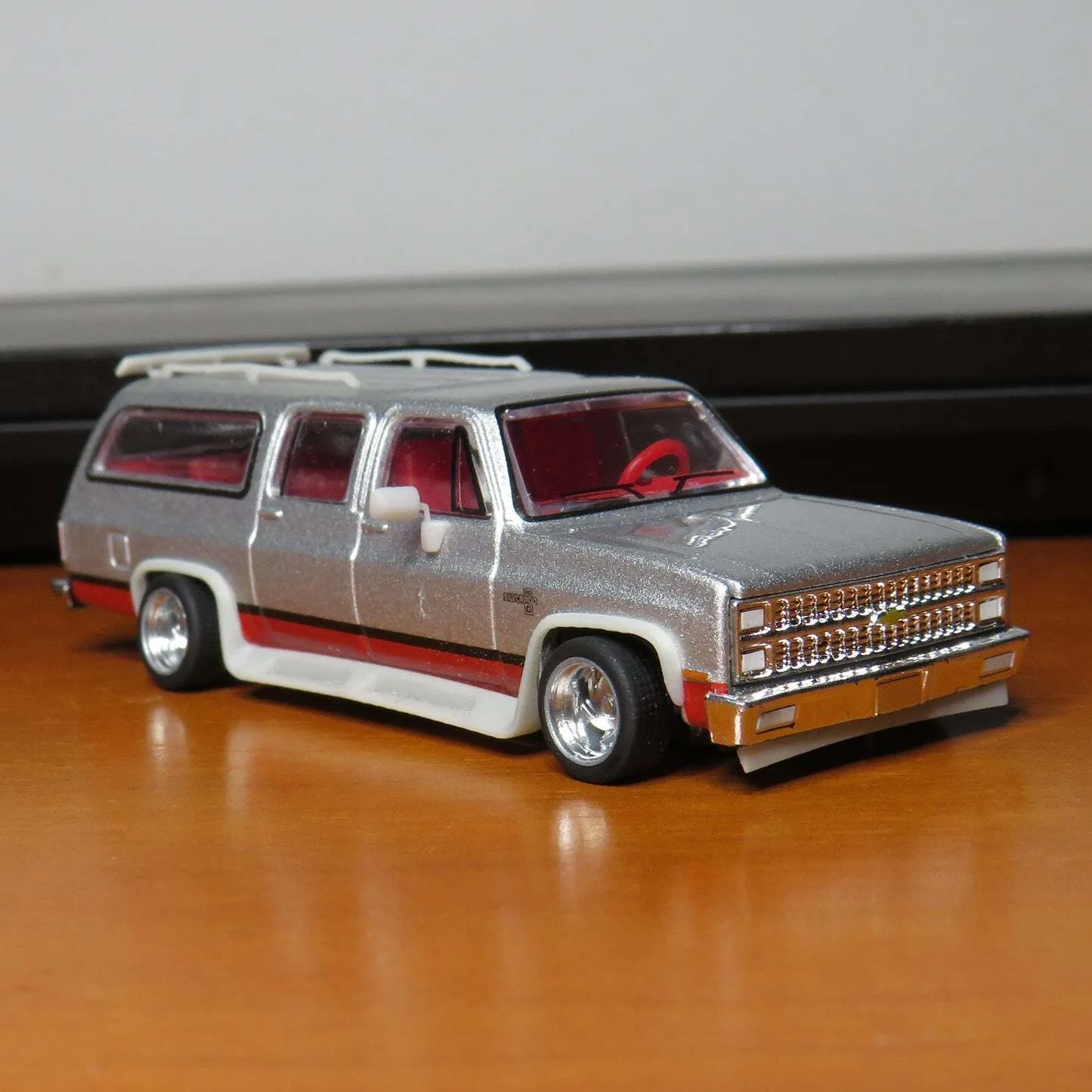 Greenlight Chevrolet Suburban body kit and roof accessories 1-64 3D Print Model .c4d .max .obj .3ds .fbx .stl .blend