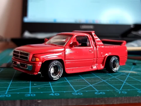 Kit carrozzeria Dodge RAM Racing Champions 1-64 Modello di stampa 3D
