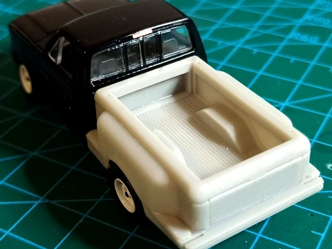 Greenlight F-150 obs Flareside letto 1-64 Modello di stampa 3D
