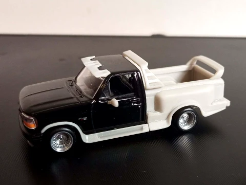 Greenlight F-150 obs フレアサイド変換キット 1-64 3Dプリントモデル