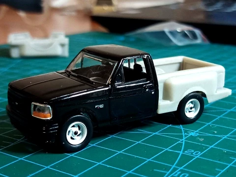 Greenlight F-150 obs フレアサイド変換キット 1-64 3Dプリントモデル