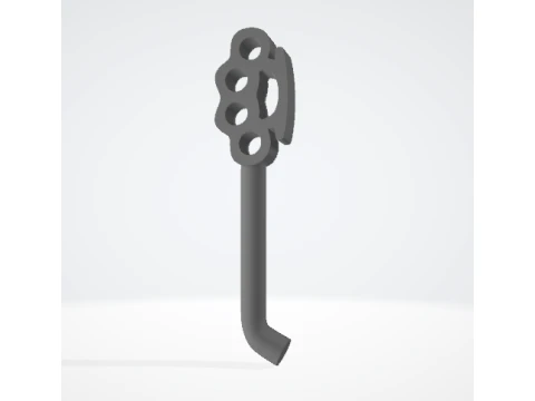 Brass knuckles shifter 3D Print Model