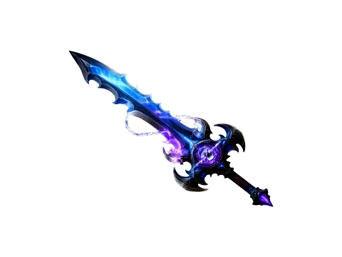 Celestial Riftblade Fantasy Energy Sword 3D Model
