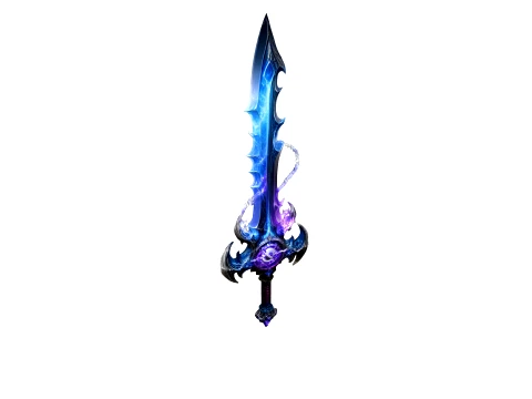 Celestial Riftblade Fantasy Energy Sword 3D Model
