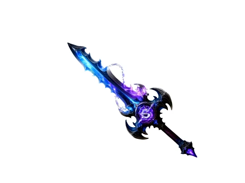 Celestial Riftblade Fantasy Energy Sword 3D Model