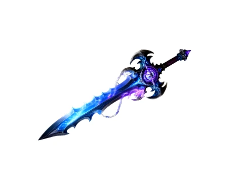 Celestial Riftblade Fantasy Energy Sword 3D Model