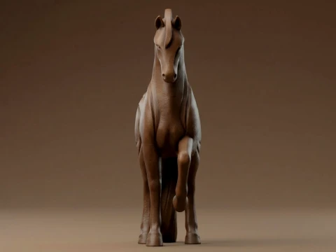 Advertising Horse Figurine 3D Print Model 3D Print Model