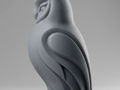 Owl 3D Print Model 3D Print Model