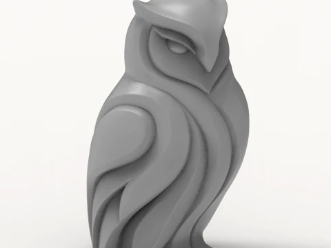 Owl 3D Print Model 3D Print Model