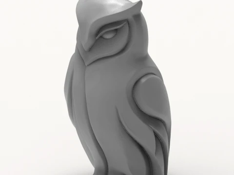 Owl 3D Print Model 3D Print Model