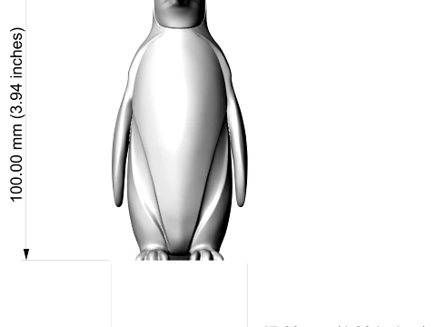Penguin 3D Print Model 3D Print Model