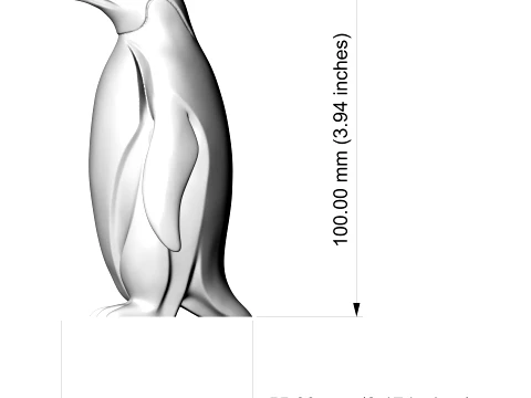 Penguin 3D Print Model 3D Print Model
