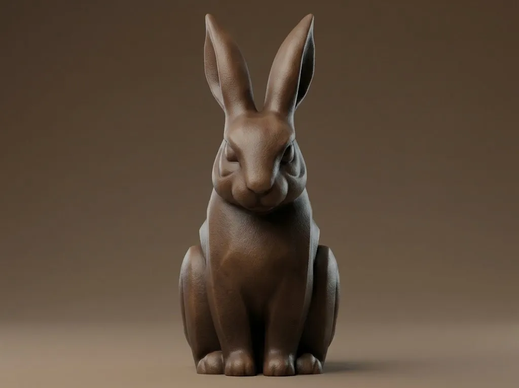 Rabbit 3D Print Model 3D Print Model .c4d .max .obj .3ds .fbx .stl .blend 