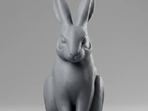 Rabbit 3D Print Model 3D Print Model