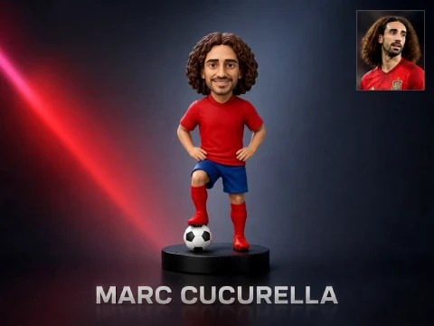 Cucurella Footballer Figurine Modelo de impresión 3D