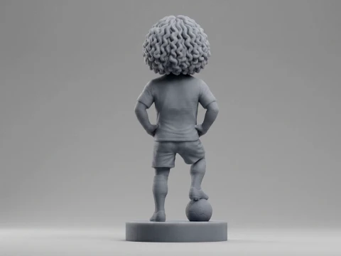 Cucurella Footballer Figurine 3D Print Model