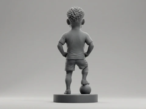 Jude Bellingham Footballer Figurine 3D Print Model