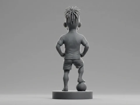 Nico Williams Footballer Figurine 3D Print Model