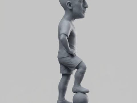 Hakim Ziyech 3D Printable Figurine 3D Print Model