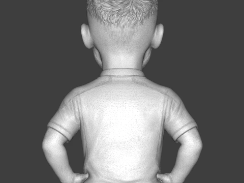Hakim Ziyech 3D Printable Figurine 3D Print Model
