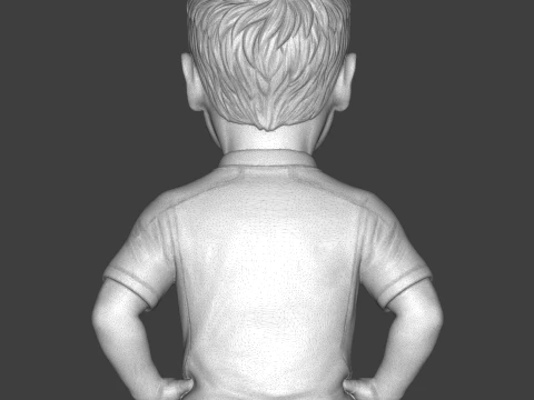 Robert Lewandowski 3D Printable Figurine 3D Print Model