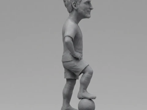 Mats Hummels 3D Printable Figurine 3D Print Model