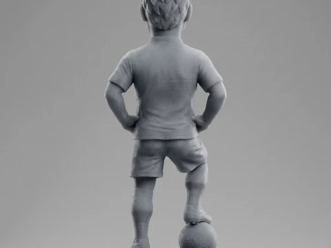 Mats Hummels 3D Printable Figurine 3D Print Model