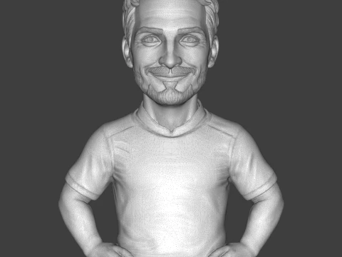 Mats Hummels 3D Printable Figurine 3D Print Model