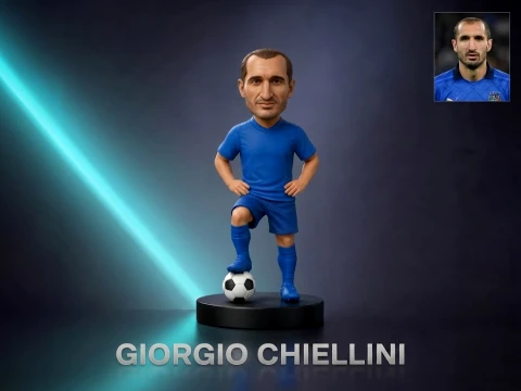 Giorgio Chiellini 3D Printable Figurine 3D Print Model