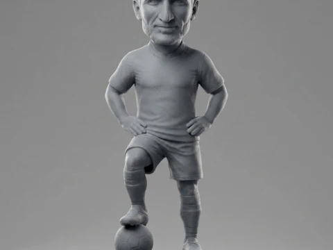 Giorgio Chiellini 3D Printable Figurine 3D Print Model