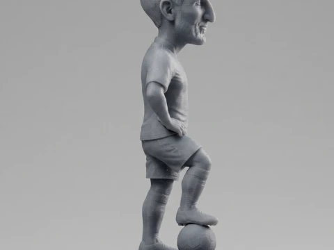 Giorgio Chiellini 3D Printable Figurine 3D Print Model