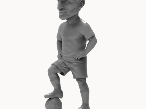 Giorgio Chiellini 3D Printable Figurine 3D Print Model