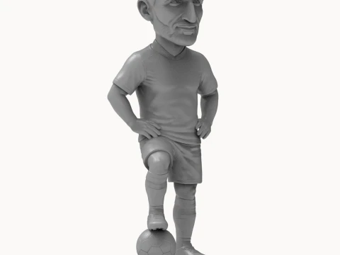 Giorgio Chiellini 3D Printable Figurine 3D Print Model