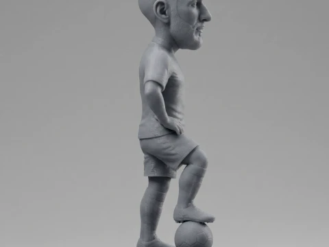 Karim Benzema 3D Printable Figurine 3D Print Model