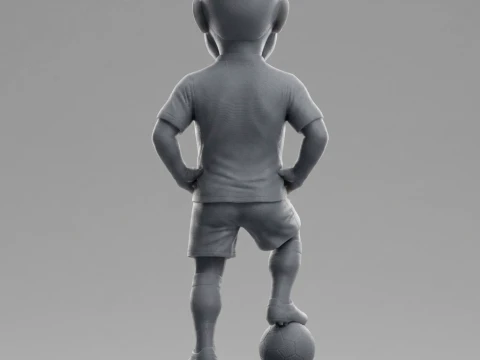 Karim Benzema 3D Printable Figurine 3D Print Model