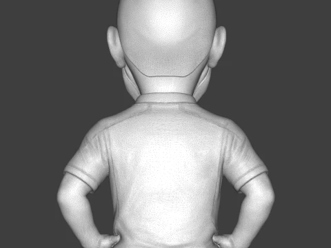 Karim Benzema 3D Printable Figurine 3D Print Model