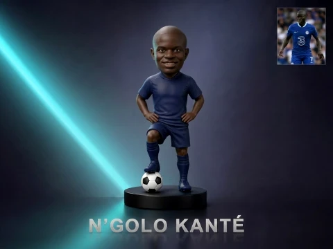 NGolo Kant 3D Printable Figurine 3Dプリントモデル