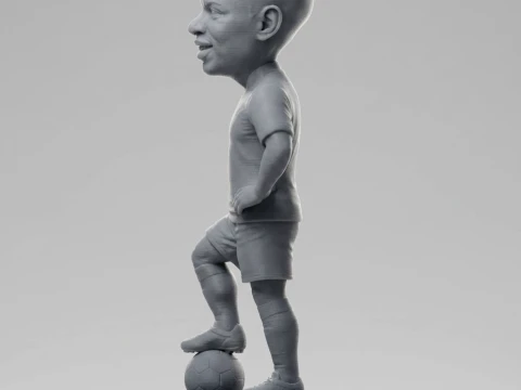 NGolo Kant 3D Printable Figurine 3D Print Model