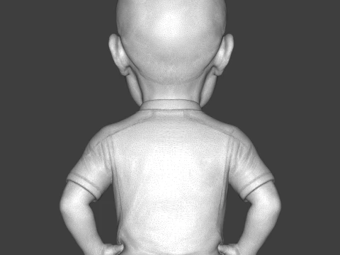 NGolo Kant 3D Printable Figurine 3D Print Model