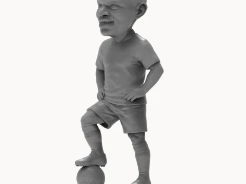NGolo Kant 3D Printable Figurine 3D Print Model