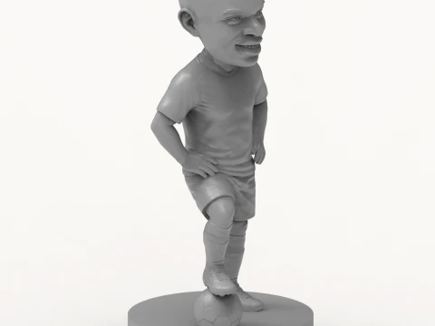 NGolo Kant 3D Printable Figurine 3D Print Model