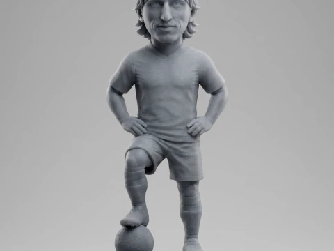 Luka Modri 3D Printable Figurine 3D Print Model