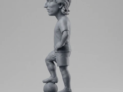 Luka Modri 3D Printable Figurine 3D Print Model