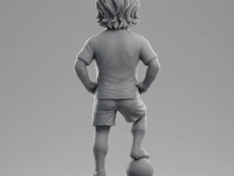 Luka Modri 3D Printable Figurine 3D Print Model