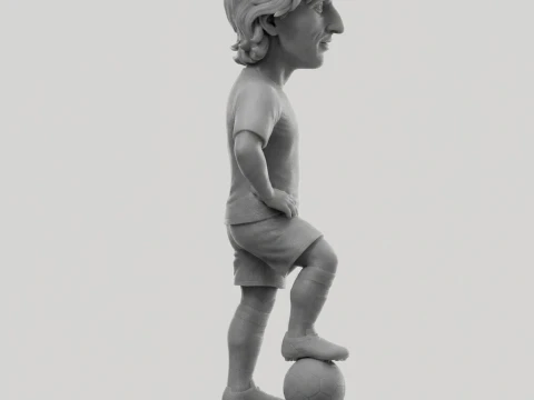 Luka Modri 3D Printable Figurine 3D Print Model
