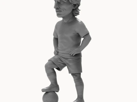 Luka Modri 3D Printable Figurine 3D Print Model