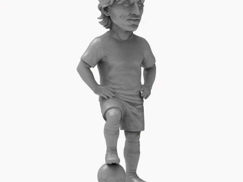 Luka Modri 3D Printable Figurine 3D Print Model