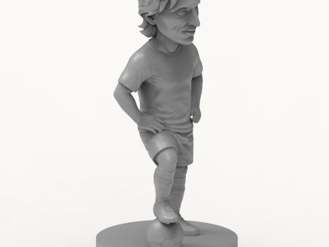 Luka Modri 3D Printable Figurine 3D Print Model