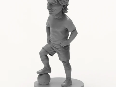 Luka Modri 3D Printable Figurine 3D Print Model